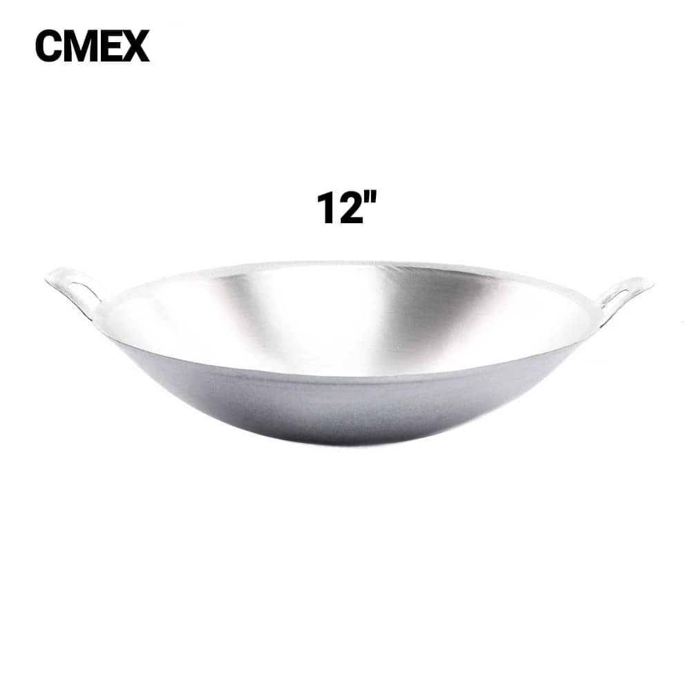 GSL Aluminium Wok 12" - Image 3