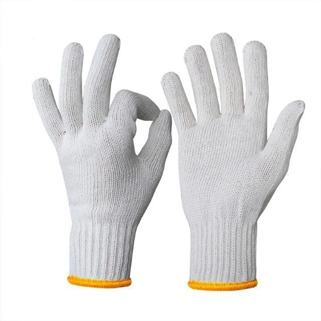 Multipurpose Cotton Knitted Hand Safety Glove / Cotton / Batik Sarung Tangan 104 (12Pairs 1Dozen) - Image 3