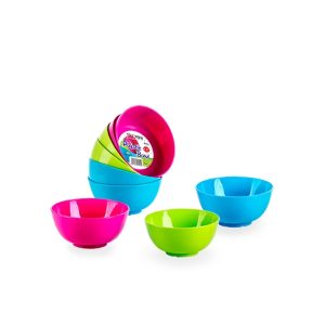 ELIANWARE (6 PCS) Colorful Dining Bowl Small Soup Mangkuk Bowl  E-834