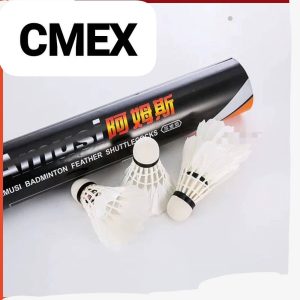 Amusi 803 Feather Badminton Shuttlecock 12pcs/dz / Quality Feather Shuttlecock / Bulu Tangkis