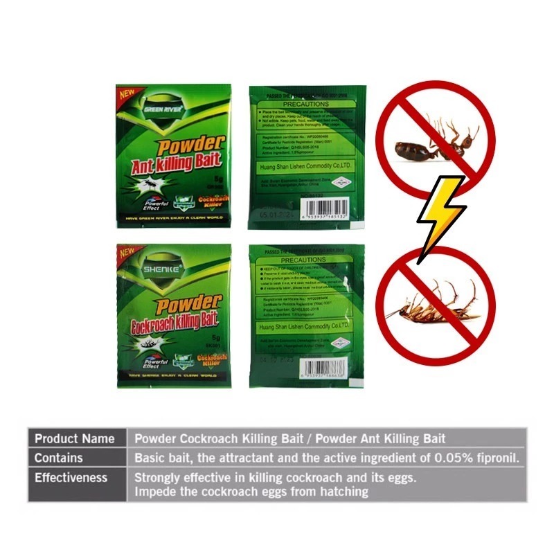 Ant Killing Bait Powder Pest Repellent Control Trap Ant Powder Insect Bait / Ubat Semut/Ubat Lipas 5g - Image 2