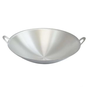 Aluminium Wok with Double Handle / Kuali Aluminium / Cooking Pan