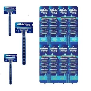 Original GILLETTE BLUE 2 PLUS MEN’S DISPOSABLE RAZOR (1cardx24units)