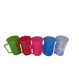 350ml Plastic PP Cups Drinking Cups Reusable Hot & Cold Beverage 5515 PP