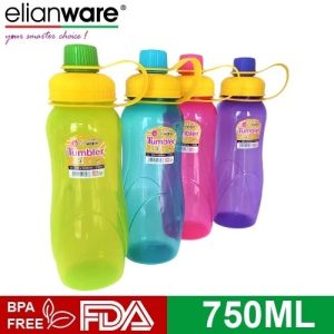 Elianware (750ml) BPA FREE Portable Kids Water Drinking Bottle Tumbler