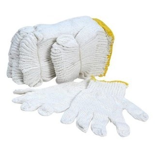 Multipurpose Cotton Knitted Hand Safety Glove / Cotton / Batik Sarung Tangan 104 (12Pairs 1Dozen) - Image 4