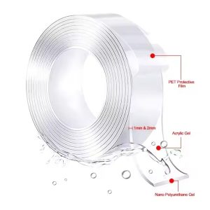 Nano Tape 1/3/5m Double Side Tape Strong Tape Power Double Tape Viral