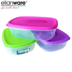 Elianware E-422 1 Compartments Lunch Box / Bekas Nasi 1600ml