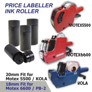 INK ROLLER FOR MOTEX 5500/6600/KOLA Hand Labeller #1 PC#
