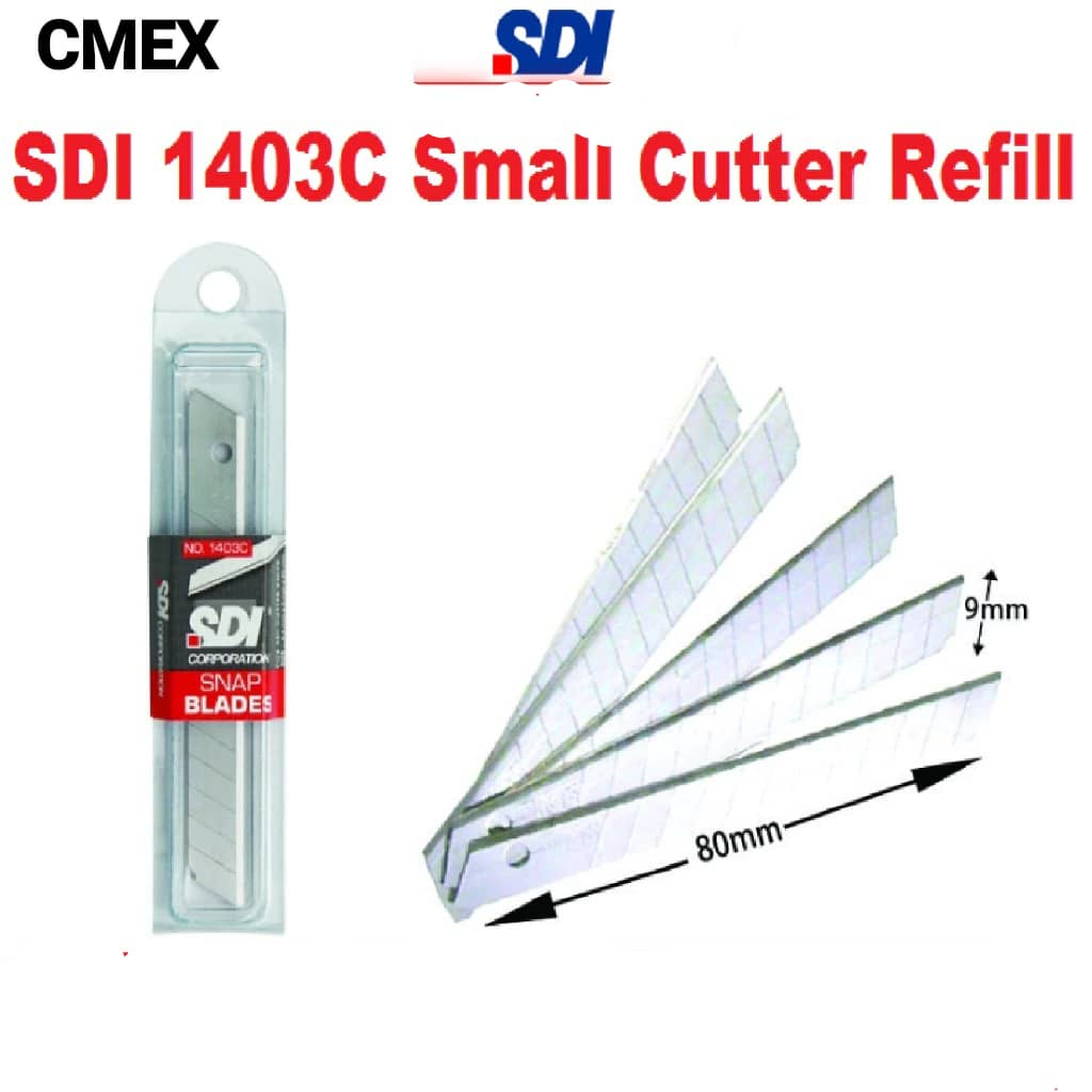 SDI 1403C Small Cutter Blade 5's / 1404C Big Cutter Blade 5's - 20 Tubes/Box - Image 3