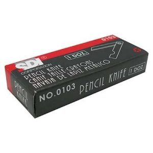 SDI Pencil Knife 0103 12pcs/box / Pisau Lipat Kecil / Folding Pocket Knife 0103