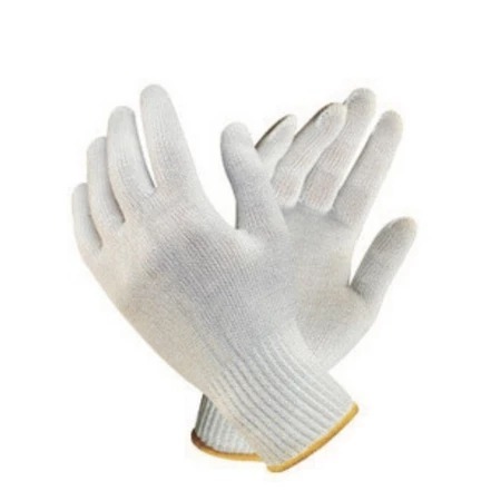 Multipurpose Cotton Knitted Hand Safety Glove / Cotton / Batik Sarung Tangan 104 (12Pairs 1Dozen)