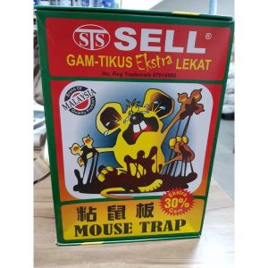 Mouse Trap Extra 30% Glue / Gam tikus papan ekstra lekat / 老鼠贴 ( Ready Stock ) box 20pcs