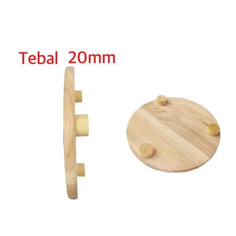 Kayu Papan Capati / Kayu Gelek / Wooden Capati Board / Rolling Pin