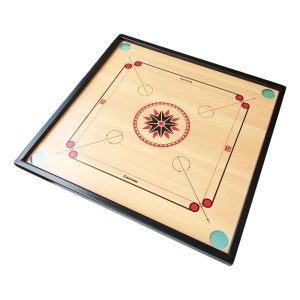 900 Standard Size Carrom Board Set With Carrom Men & Stricker / Set Papan Karom Standard - High Quality Board