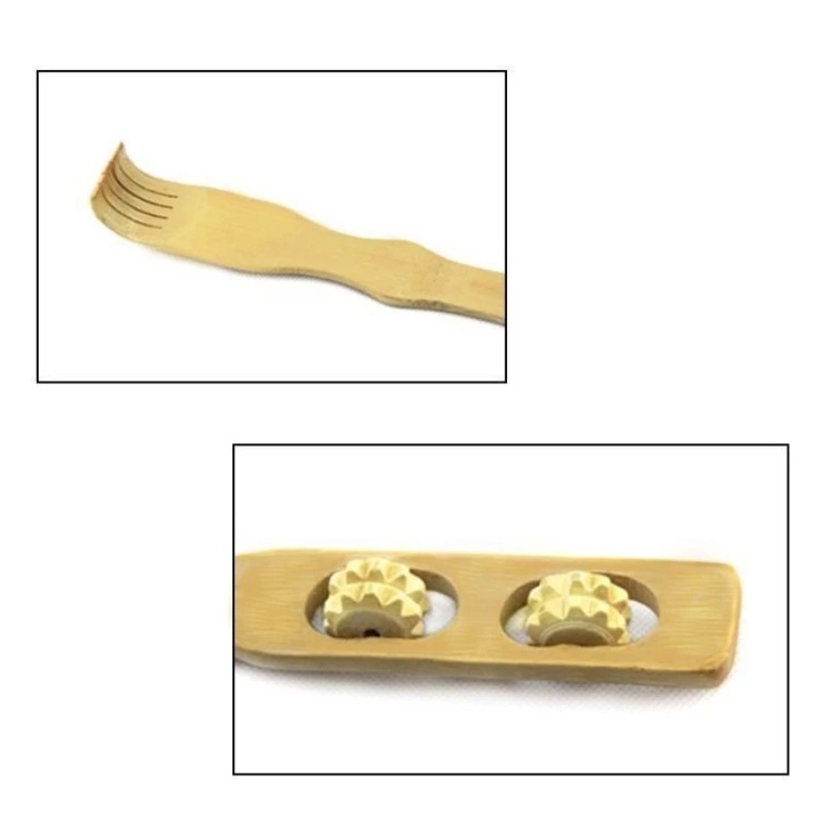 Handmade Natural Body Back Scratcher Roll Itch Relief Alat Penggaru ...